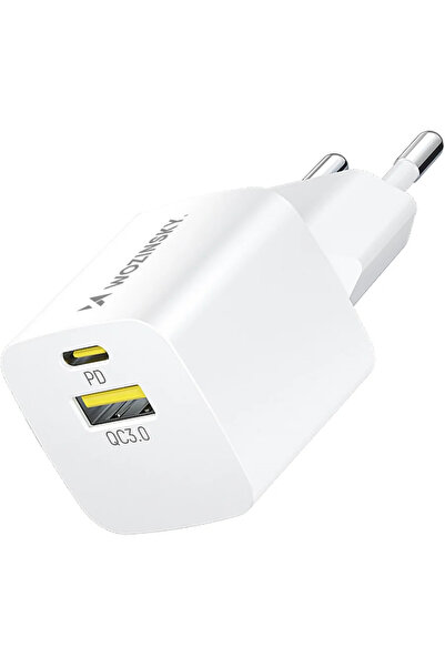 WOZINSKY WWCEAC, 33W, 3A, 1 x USB-A - 1 x USB-C, Alb