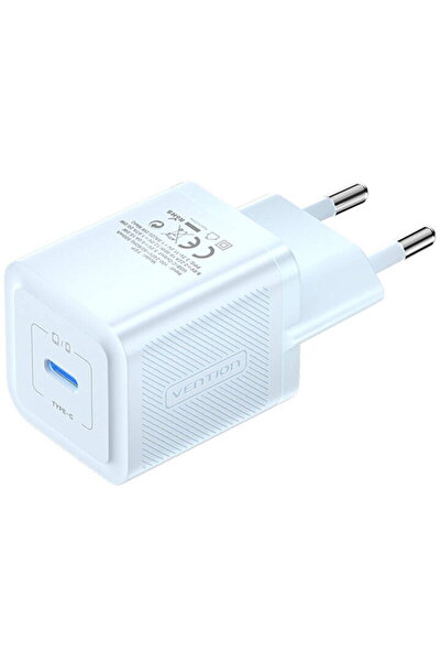 Vention 1x USB Type-C 20W GaN Albastru