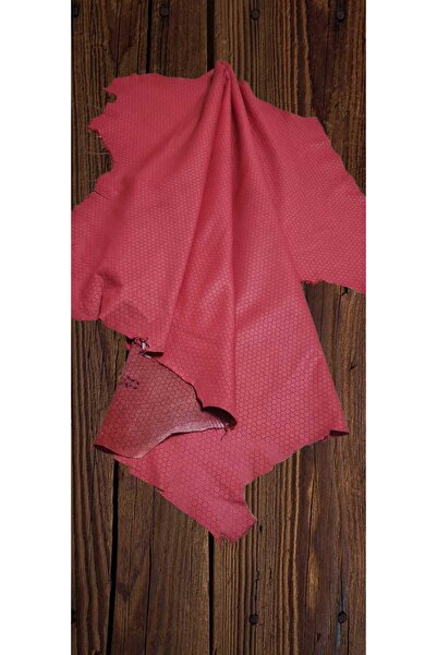 ELİS Hakiki (GERÇEK) Perfore Baskılı Kuzu Derisi 85x70cm