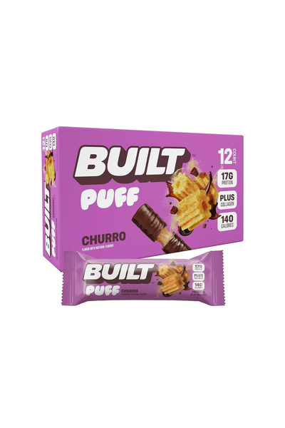 Built ألواح بروتين باف، تشورو مارشميلو باف،