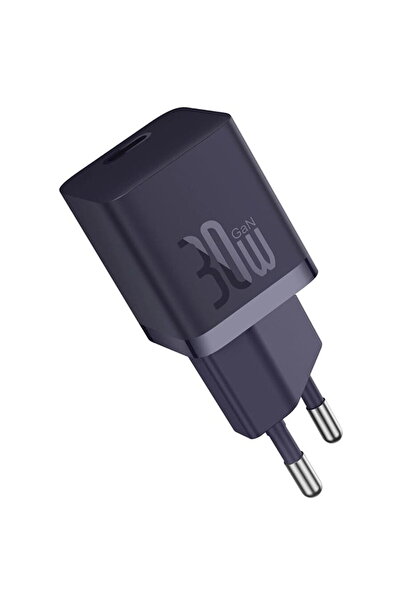 Baseus Type-C, Fast Charging, GaN, 30W + Cablu Type-C, 100W, 1m