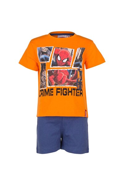 SPIDERMAN Boys' pajama set: Fight t-shirt and shorts