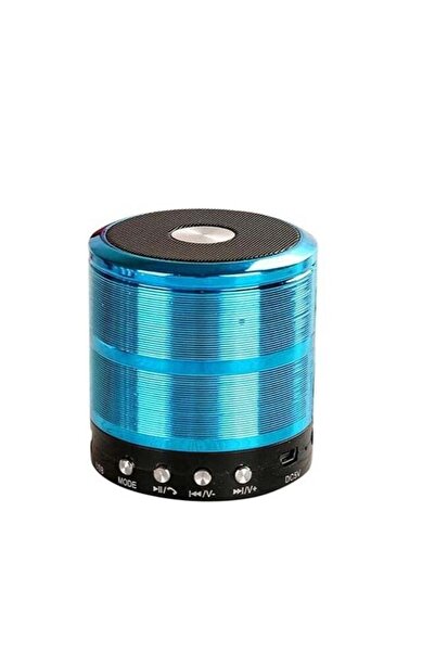 Speaker Small Bluetooth WS-887 with FM Radio, Memory Card Slot, USB Slot, AUX...