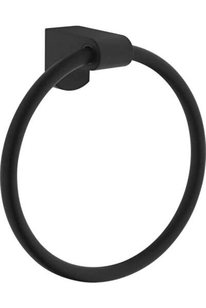 VitrA Base A4407236 700 Halka Havluluk, Siyah