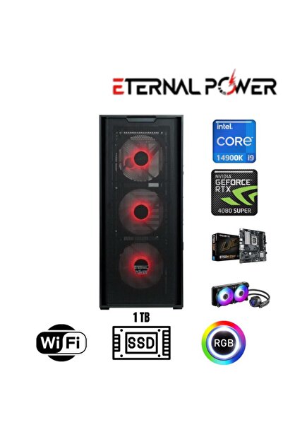 ETERNAL POWER Intel i9 14900K RTX 4080 SUPER Gaming PC | 16GB DDR5 | 1TB NVMe...
