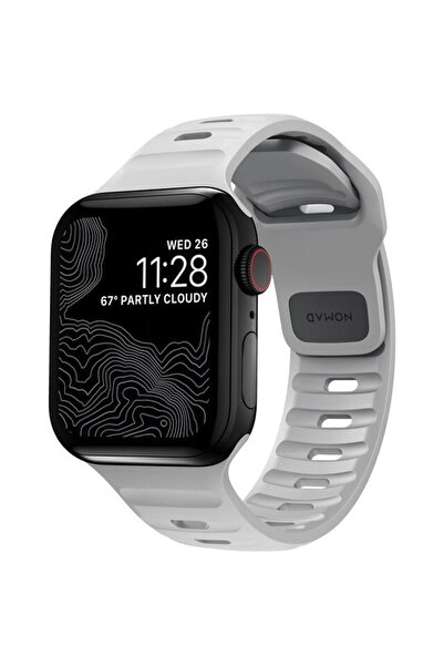 Nomad Sport Strap S/M, grey - Apple Watch 9/8/7 (41mm)/6/SE/5/4 (40mm)/3/2/1 ...