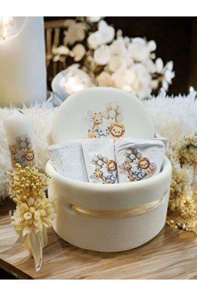 Inovius Trusou Botez + Cutie Hainute + Lumanare - Safari - TB915