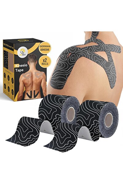 Genericc RIGID FITNESS Kinesiology Tape x2 Pcs - Sweatproof Kinesio Tapes wit...