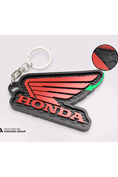 HİDRODEN Honda Car Key Chain - Auto Key Chain with Honda Logo