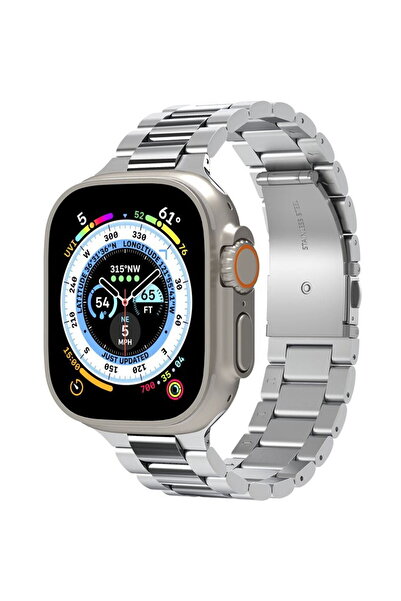 Spigen Modern Fit 316L Band, silver - Apple Watch 49mm/45mm/44mm/42mm