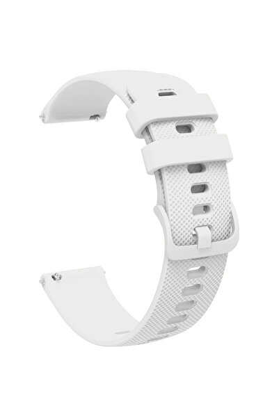 Hurtel Curea din silicon pentru Huawei Watch GT2 / GT3 42mm - Albă