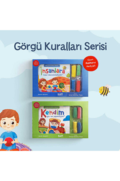 Gülce Kitap Görgü Kuralları Serisi - Okul Öncesi Çocuk Kitapları