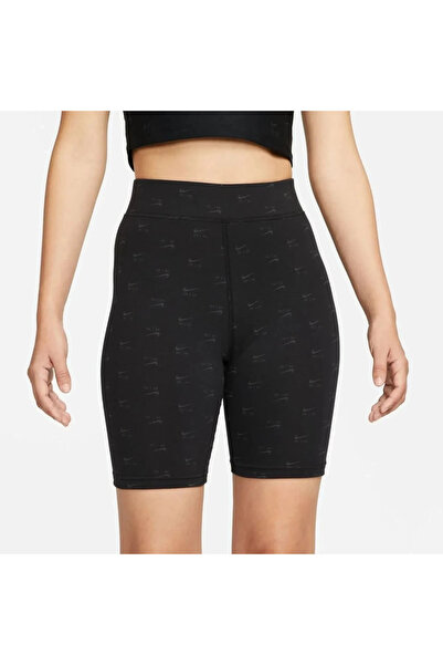 Nike AIR High Rise Tight Fit Bike Short Black DQ6577-010