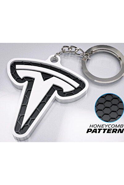 HİDRODEN Tesla Car Key Chain - Tesla Logo Key Chain - Tesla Automobile Key Chain