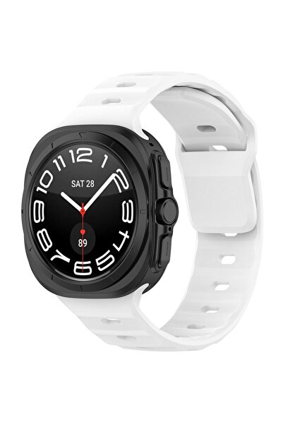 Techsuit Curea pentru Samsung Galaxy Watch Ultra 47mm - Watchband (W055) - White