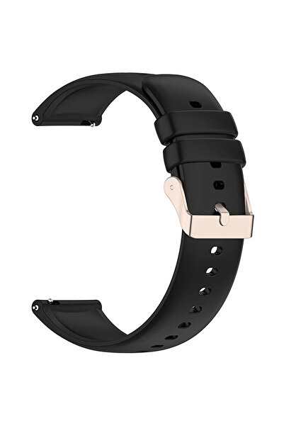 Hurtel Silicone Strap for Xiaomi Mi Watch / Amazfit GTR 47mm - Black