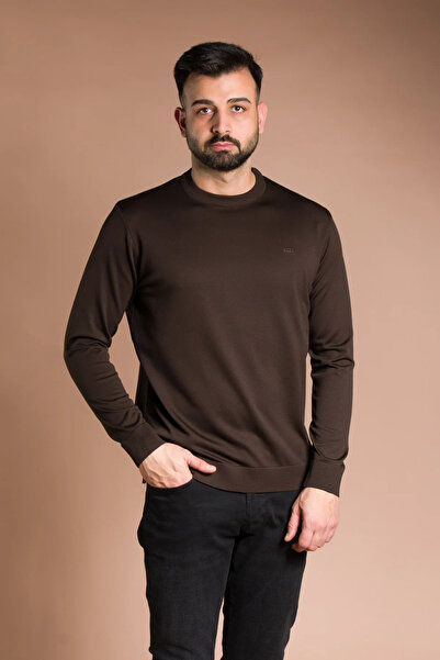 COONLESS Triko Kazak Kahve