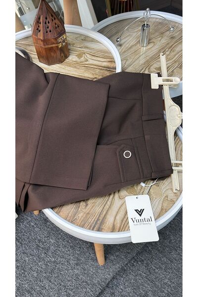 VUNTAL Double Button Stylish Trousers
