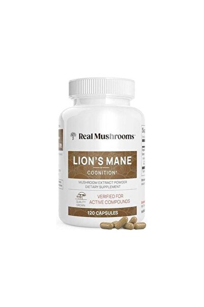 Real Mushrooms Lion's Mane Cognition 120 Capsules