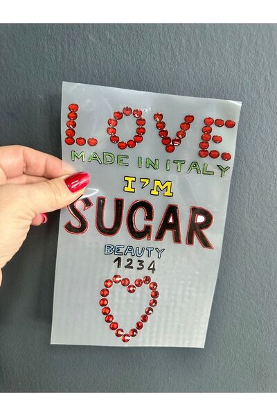 Gönülden Tasarım Εκτύπωση μεταφοράς με έγχρωμη γραφή που συγκολλεί με σίδερο ...