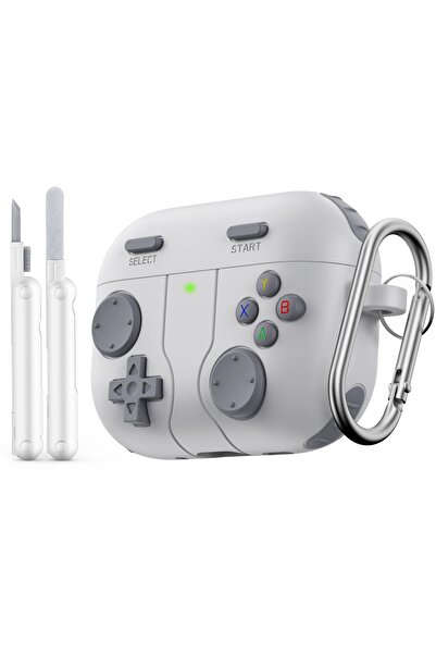 O Ozone جراب AirPods Pro 3 | غطاء حماية من السيليكون بتصميم ثلاثي الأبعاد لجه...