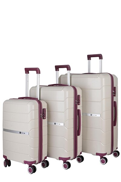 MÇS Üçlü Polipropilen Valiz Seti V366