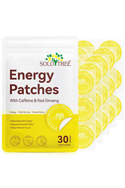 NOVA KISS Plasturi energizanți și vitali cu ginseng roșu, complex de vitamine...