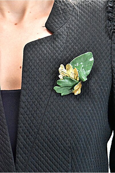 NARRU Broșă Iris lucrata manual