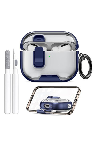 O Ozone جراب AirPods Pro 3 مع حامل للهاتف ومجموعة تنظيف | غطاء واقٍ | غطاء هج...