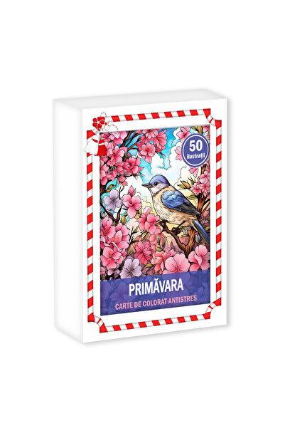 Legendary Gifts Martisor de colorat, 50 de ilustratii format A6 in cutie cu t...