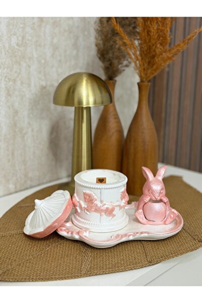 NOIREA CANDLES Atlı Karınca Detaylı Kokulu Dekor Mum Seti