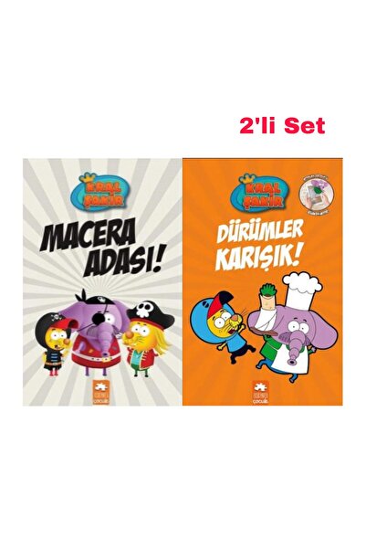Eksik Parça Çocuk KRAL ŞAKİR Macera Adası + Dürümler Karışık! 2'li Set