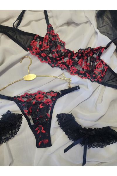 G&H UNDERWEAR Leg Band Bra Set