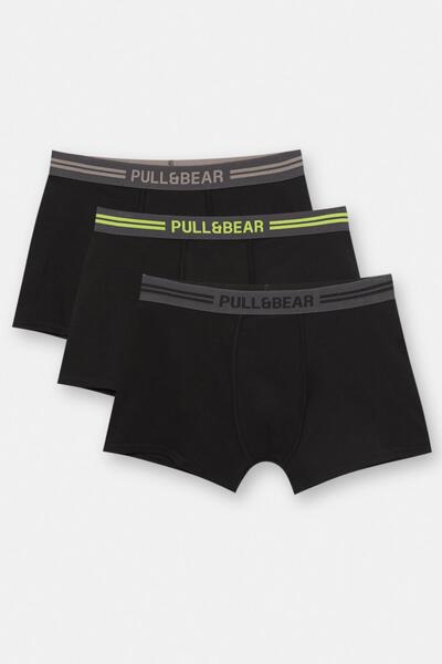 Pull & Bear 3’lü Pull&Bear boxer paketi