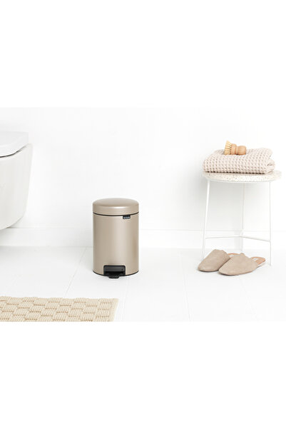 Brabantia NEWICON METALLIC GOLD PEDALLI ÇÖP KUTUSU 3L