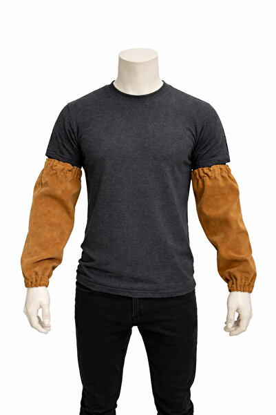 TYD واقي ذراع جلدي للحام، واقي ذراع جلدي