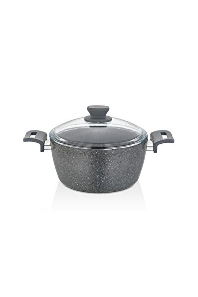 Esra Sonesa 26 cm 4 mm Deep Granite Pot – Gray