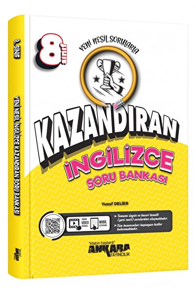 Ankara Yayıncılık 8. sınıf Kazandıran İngilizce Soru Bankası