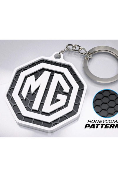 HİDRODEN سلسلة مفاتيح سيارة إم جي - سلسلة مفاتيح بشعار إم جي