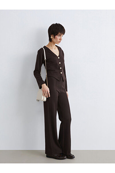 LC Waikiki Sparkling Choices by Shining Store Women's Wide Leg Knitwear Pants...