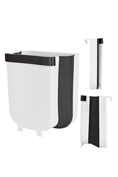 TodayShop Foldable Hanging Trash Can with Quick Opening - Perfect for Kitchen...