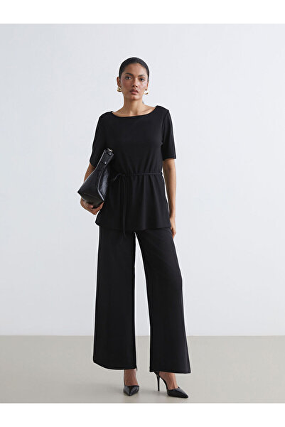 LC Waikiki Sparkling Choices from Shining Store Women's Wide Leg Pants with W...