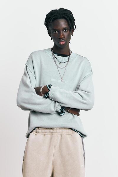 Pull & Bear İşlemeli STWD Studio Kazak