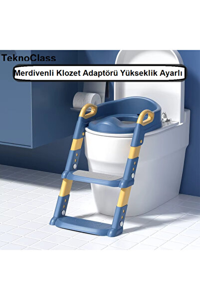 TeknoClass Merdivenli Tuvalet Adaptörü | Bebek Tuvalet Aparatı | Bebek Tuvale...