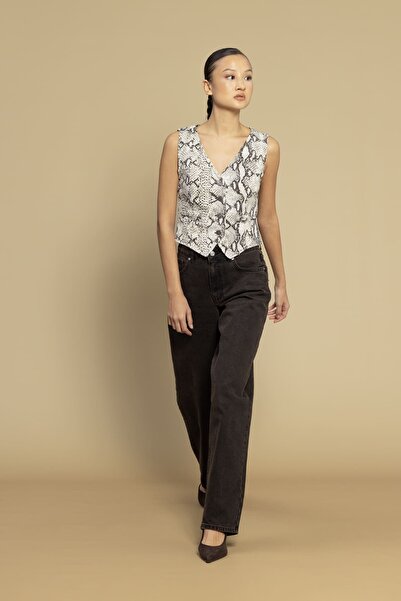 Avrile Yilan Patterned Vest