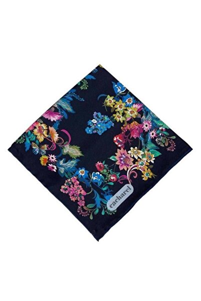 Cacharel Шовковий шарф Твіл - 8862313-923 Синій