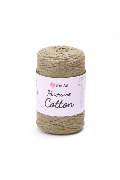 Yarnart Macrame Cotton 3-Pack Advantageous 80% Cotton 20% Polyester – 250 g 2...