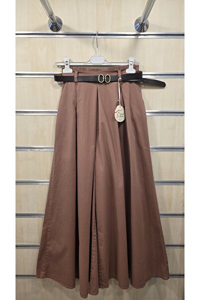 Park Moda Pantaloni largi cu curea