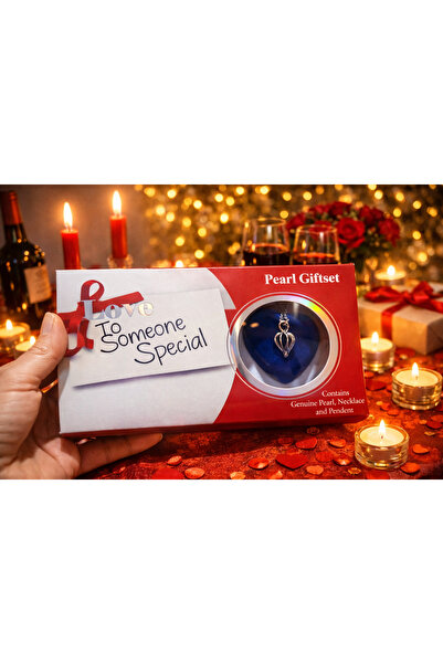 Lumera Accessory ÖZEL HEDİYE İSTİRİDYE İÇİNDE GERÇEK İNCİ KOLYE SEVGİLİLER GÜ...