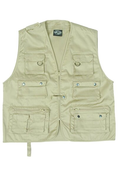 Sturm Multi-Pocket Vest Beige
